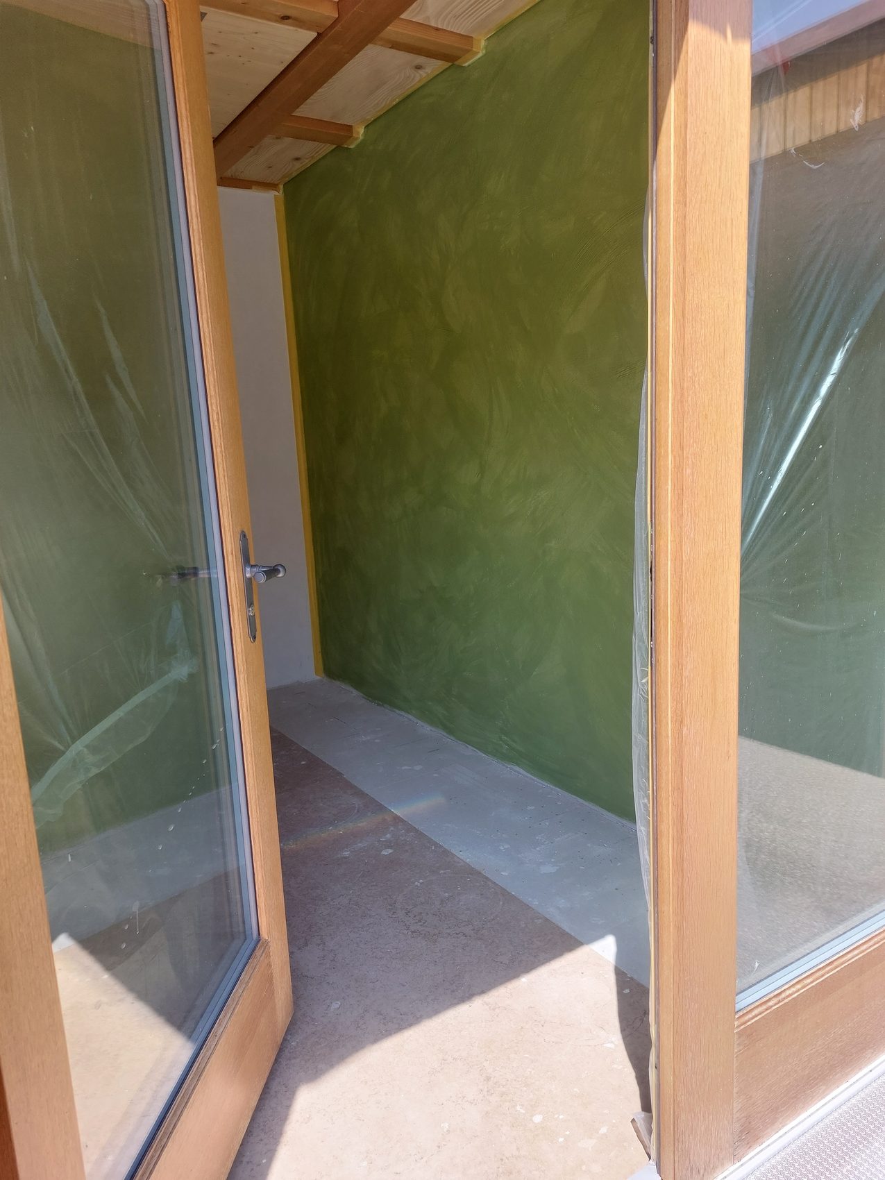 Grüne Wand